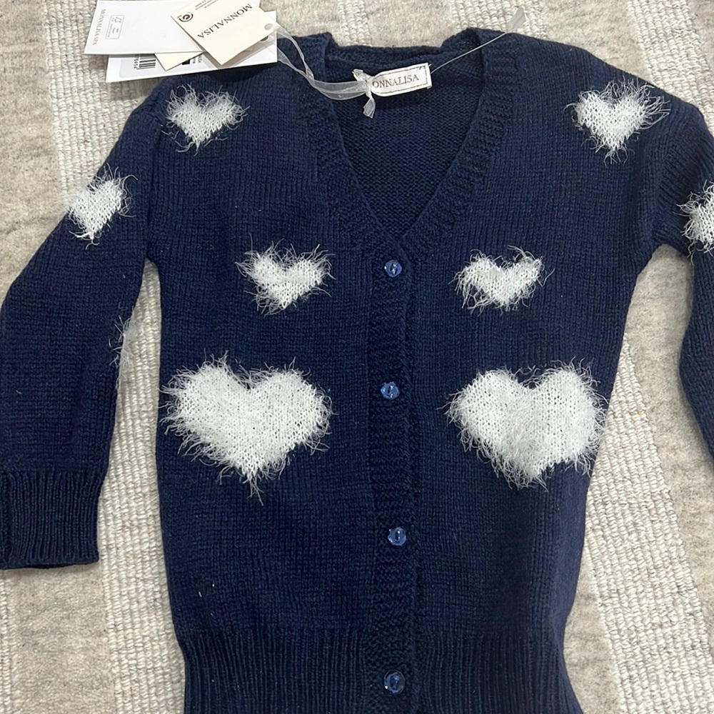 MONNALISA knit cardigan